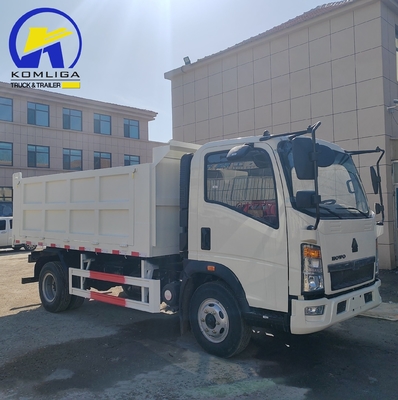 Sinotruck 4X2 ελαφρύ φορτηγό HOWO 6 τροχών φορτηγό φορτηγό Tipper Mini Dump Truck Απόδοση
