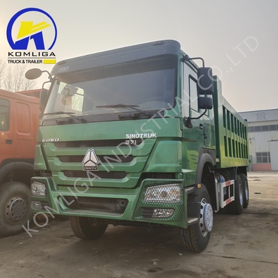 2020 Έτος 371HP 6X4 Χρησιμοποιούμενο φορτηγό HOWO Dump για την Ζάμπια Αγορά Οδήγηση LHD/Rhd