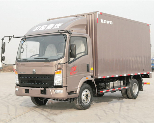 4.2 τόνων πίσω άξονας Sinotruk HOWO Cdw Mini Van Box 4X2 φορτηγό με χωρητικότητα φορτίου 1-10 τόνων