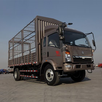 4.2 τόνων πίσω άξονας Sinotruk HOWO Cdw Mini Van Box 4X2 φορτηγό με χωρητικότητα φορτίου 1-10 τόνων