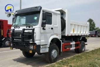 Αγορά Αφρικής 6X4 4X2 φορτηγό με επίπεδα κρεβάτια με ανύψωση κοιλιακού πτερύχου και κινητήρα ντίζελ
