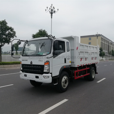 Sinotruk 6 τροχών HOWO Μίνι φορτηγό 10 κυβικών μέτρων με χωρητικότητα φόρτωσης 1-10 τόνων
