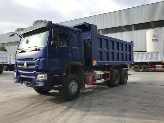 Hw76 Cab Sinotruk HOWO Χρησιμοποιούμενο 6*4 10τροχών Τρόφο με κατεβάστρα Τρόφο απορρίψεως Hw19710 μετάδοση
