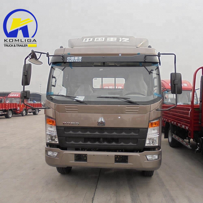 Sinotruk HOWO Hohan Cdw 4X2 Mini Van Box Cargo 3 τόνων φορτηγό για 150 ίππους