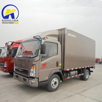 Sinotruk HOWO Hohan Cdw 4X2 Mini Van Box Cargo 3 τόνων φορτηγό για 150 ίππους
