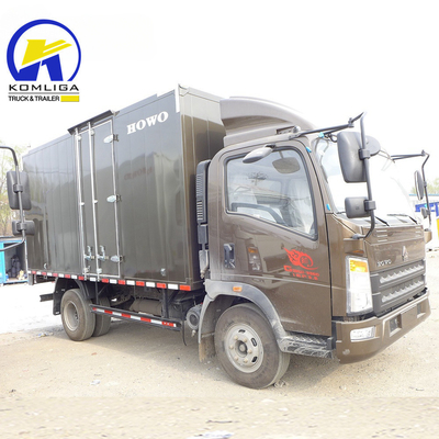 Sinotruk HOWO Hohan Cdw 4X2 Mini Van Box Cargo 3 τόνων φορτηγό για 150 ίππους