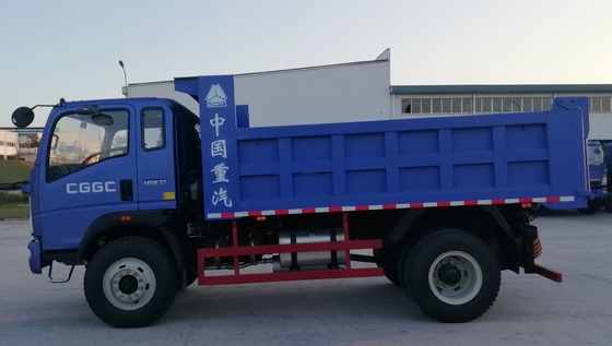 3/5/7/8 τόνων 6 τροχών Sinotruk HOWO 4X2 Μίνι ντάμπερ φορτηγό με χειροκίνητο κιβώτιο