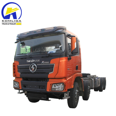 Χρησιμοποιημένο φορτηγό Shacman 8X4 12 τροχών φορτηγό με καμπίνα Hw76 σε καλή κατάσταση