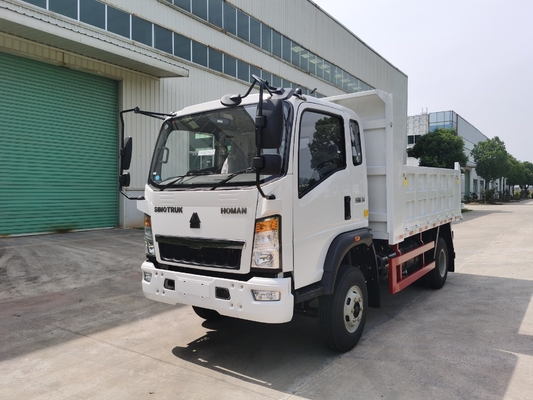 Sinotruck 4X2 ελαφρύ φορτηγό HOWO 6 τροχών φορτηγό φορτηγό Tipper Mini Dump Truck με 1