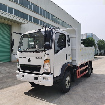 Sinotruk HOWO 4X4 φορτηγό απορριμμάτων 3 τόνων 2 τόνων 5 τόνων με πίσω άξονα 4,2 τόνων και απόδοση