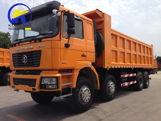 Shacman 8*4 φορτηγό απορριμμάτων βαρύ φορτίο F2000 60 τόνων φορτηγό για τις μεταλλευτικές σας εργασίες