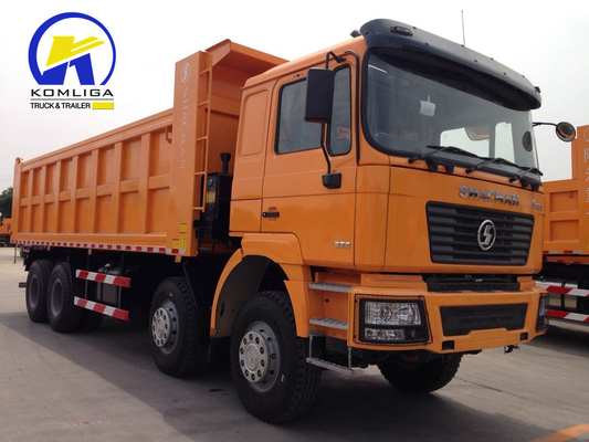 Τύπος χειροκίνητης μετάδοσης ταχύτητας 8X4 Dump Truck Dumper Tipper για βαρύ Sinotruk HOWO