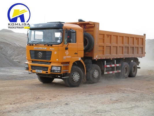 Τύπος χειροκίνητης μετάδοσης ταχύτητας 8X4 Dump Truck Dumper Tipper για βαρύ Sinotruk HOWO