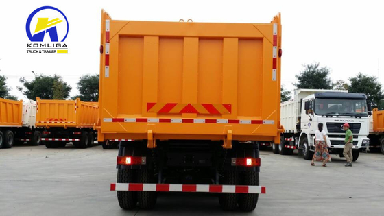 Τύπος χειροκίνητης μετάδοσης ταχύτητας 8X4 Dump Truck Dumper Tipper για βαρύ Sinotruk HOWO