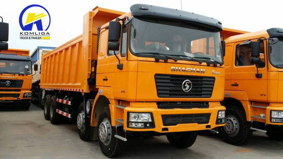 Τύπος χειροκίνητης μετάδοσης ταχύτητας 8X4 Dump Truck Dumper Tipper για βαρύ Sinotruk HOWO