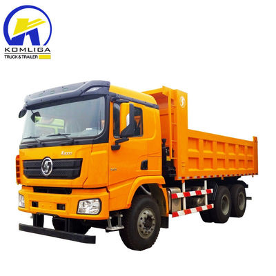 Shacman X3000 6X4 10 τροχών φορτηγό με υδραυλική ανύψωση