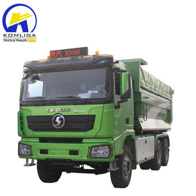 Shacman X3000 6X4 10 τροχών φορτηγό με υδραυλική ανύψωση