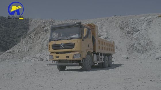 Shacman X3000 6X4 10 τροχών φορτηγό με υδραυλική ανύψωση
