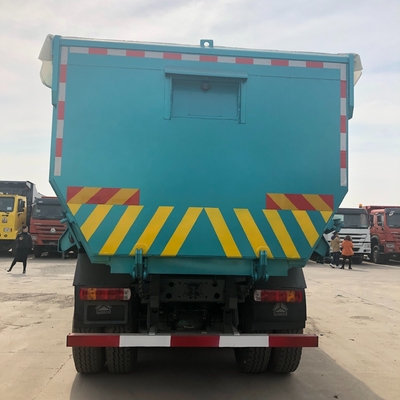 10 τροχών 6X4 φορτηγό τύππερ Sinotruk HOWO U-σχήμα φορτηγό σκουπιδιών με μετάδοση Hw19710