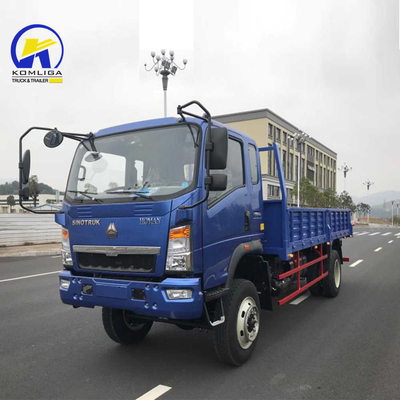 Sinotruk 4X2 6 τροχών 5 τόνων Μικρό Μίνι ελαφρύ φορτηγό με κινητήρα Yn4102qbzl