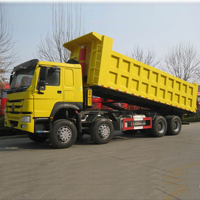 Προσαρμοσμένο αίτημα Sinotruck 6X4 10 Wheeler 40ton Tipper Dumper 371HP HOWO Dump Truck