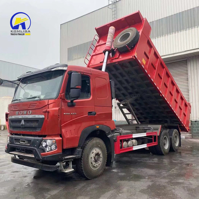 Προσαρμοσμένο αίτημα Sinotruck 6X4 10 Wheeler 40ton Tipper Dumper 371HP HOWO Dump Truck