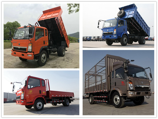 Sinotruk/HOWO 4X2 5 τόνων/10 τόνων μεταγωγικό ψυγείο ψύξης φορτίου με κλιματιστικό