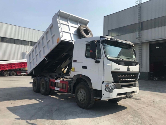 Χρησιμοποιούμενο Sinotruck 10wheeler Tipper Dumper 371HP HOWO Dump Truck με σχεδιασμό ακτινοβολικού ελαστικού