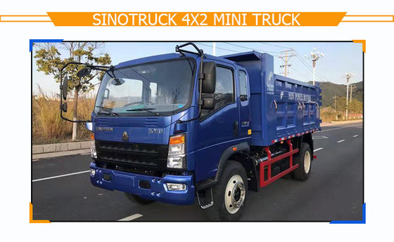 Sinotruk HOWO Homan 4X2 4X4 φορτηγό απορριμμάτων με μπροστινό άξονα 2,4 τόνων και πίσω άξονα 4,2 τόνων