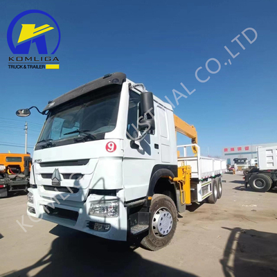 Χρησιμοποιημένο φορτηγό Sinotruk 6X4 HOWO με καραβάνι σε καλή κατάσταση και προσιτό