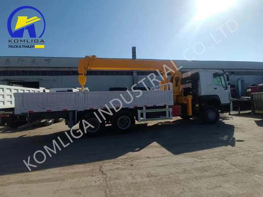 Χρησιμοποιημένο φορτηγό Sinotruk 6X4 HOWO με καραβάνι σε καλή κατάσταση και προσιτό