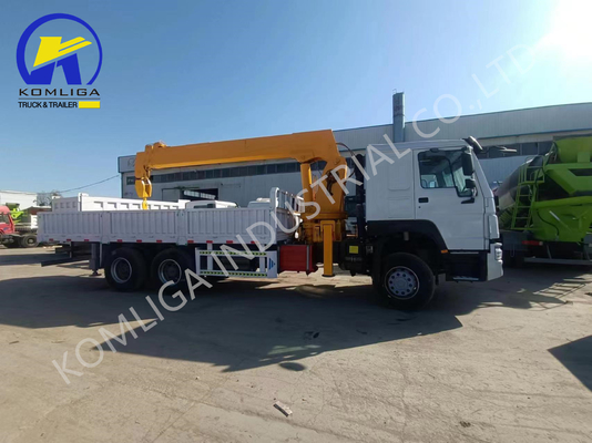 Χρησιμοποιημένο φορτηγό Sinotruk 6X4 HOWO με καραβάνι σε καλή κατάσταση και προσιτό