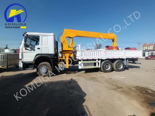Χρησιμοποιημένο φορτηγό Sinotruk 6X4 HOWO με καραβάνι σε καλή κατάσταση και προσιτό