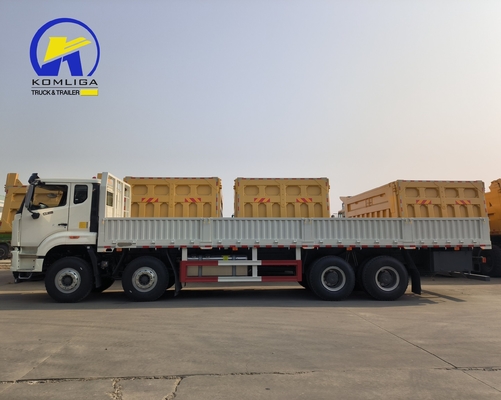 Σχεδιασμός ελαστικών χωρίς σωλήνες Sinotruk HOWO 8X4 βαρύ φορτηγό με μεταφορά Wly6t46