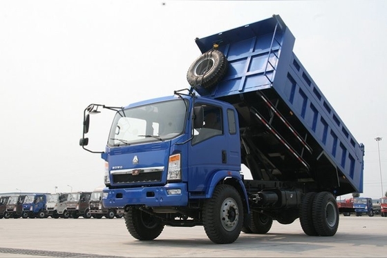 Μίνι φορτηγό Sinotruck HOWO 4X2 φορτηγό απορριμμάτων φορτηγό-καταστροφέα για χωρητικότητα φορτίου 1-10 τόνων Euro II