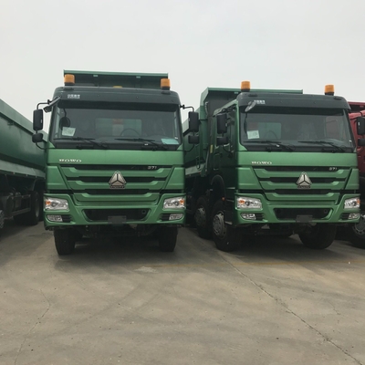 Sinotruk 8X4 12 τροχών 50 τόνων HOWO Tipper Χρησιμοποιημένο φορτηγό σκουπιδιών με επιλογή προσαρμογής
