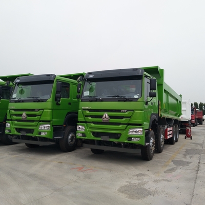 Sinotruk 8X4 12 τροχών 50 τόνων HOWO Tipper Χρησιμοποιημένο φορτηγό σκουπιδιών με επιλογή προσαρμογής