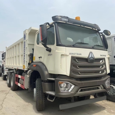 6X4 10 τροχών Sinotruk HOWO Χρησιμοποιούμενο φορτηγό σκουπιδιών φορτηγό με καμπίνα Hw76 και ανταγωνιστικό