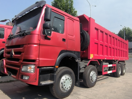 420HP 8X4 12 τροχών Sinotruk HOWO Χρησιμοποιούμενο φορτηγό σκουπιδοτενεκέ φορτηγό με δύναμη αλόγων 420HP