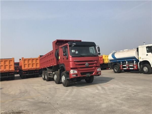 420HP 8X4 12 τροχών Sinotruk HOWO Χρησιμοποιούμενο φορτηγό σκουπιδοτενεκέ φορτηγό με δύναμη αλόγων 420HP