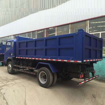 4X2 HOWO Mini Dump Truck με μοντέλο κινητήρα Yn4102qbzl και χωρητικότητα δεξαμενής καυσίμου 120L