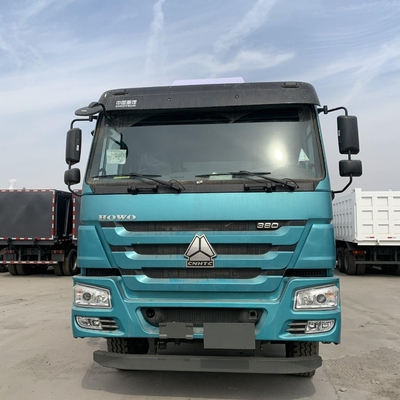 Χρησιμοποιούμενο φορτηγό Sino HOWO 6X4 με σαλόνι και ελαστικά 1200r20