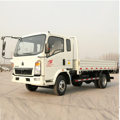 Ελαφρύ φορτίο HOWO 4X2 Mini Dump/Cargo Truck με χωρητικότητα κινητήρα 4-6L