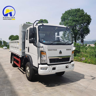 2.4 τόνος μπροστινός άξονας Sinotruk HOWO 6 τροχούς 4X2 4X4 φορτηγό με μεγάλη χωρητικότητα