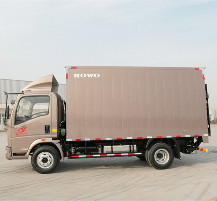 2.4 τόνος μπροστινός άξονας Sinotruk HOWO 6 τροχούς 4X2 4X4 φορτηγό με μεγάλη χωρητικότητα