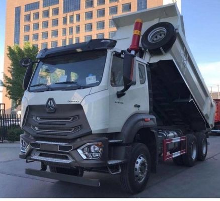 Χρησιμοποιούμενο φορτηγό απορριμμάτων HOWO 6X4 10 τροχών με σχεδιασμό ακτινών ελαστικών και υπηρεσία μετά την πώληση
