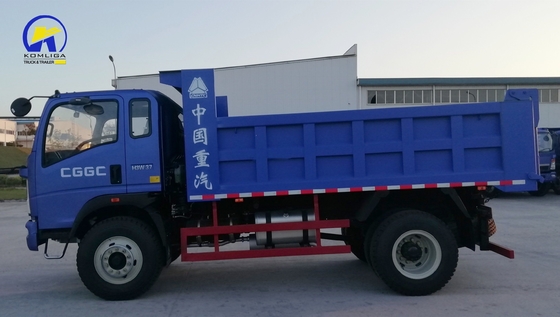 Προσαρμοσμένο αίτημα HOWO 4X2 4X4 116HP Mini Light Dump Tipper Truck με προσαρμογή