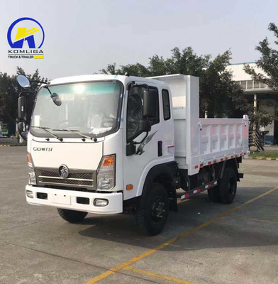 Χρησιμοποιούμενο Sinotruck HOWO 4X2 Μίνι φορτηγό με χωρητικότητα 5995x2350x2620mm