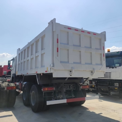 6×4 Χρησιμοποιούμενο Sinotruk HOWO 10 τροχοφόρα 30 τόνων Tipper Dumper Dump Truck με χαμηλό μίλισμα