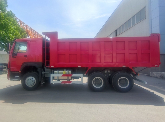 Sinotruk HOWO 6X4 Χρησιμοποιούμενο φορτηγό απορριμμάτων 10 τροχών φορτηγό με κατεβάστρα 25-30 τόνων χωρητικότητας